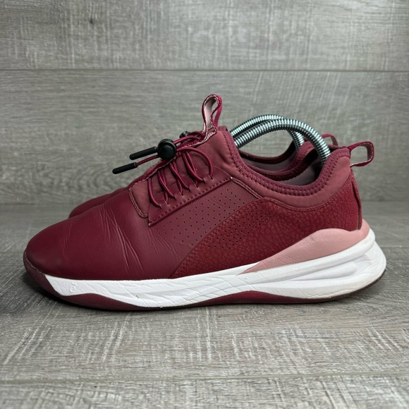 Clove Nurses Shoes Royal Maroon Slip On Drawstring CL009 Women’s Size 9 - Picture 4 of 13